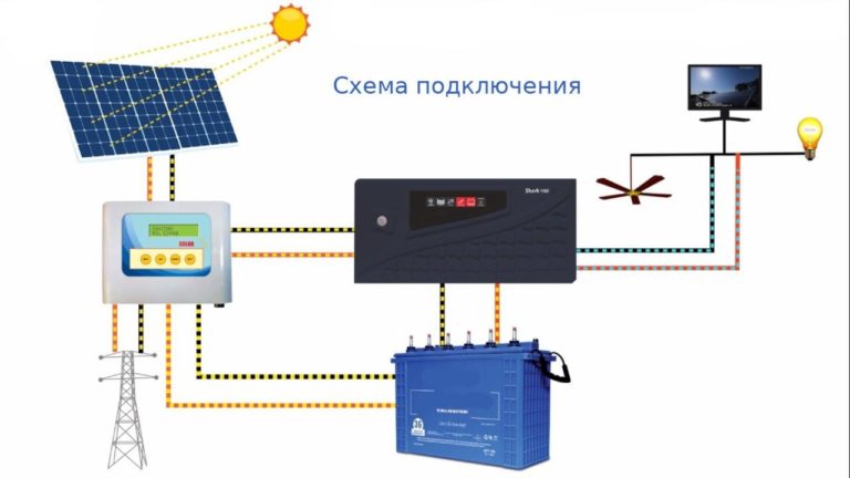 Схема отпугивателя кротов на солнечной батарее