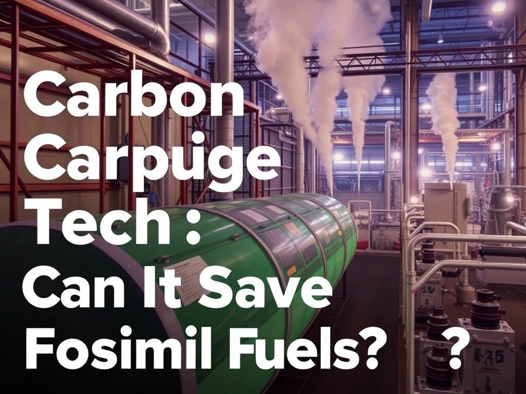 Carbon Capture Tech: Can It Save Fossil Fuels?