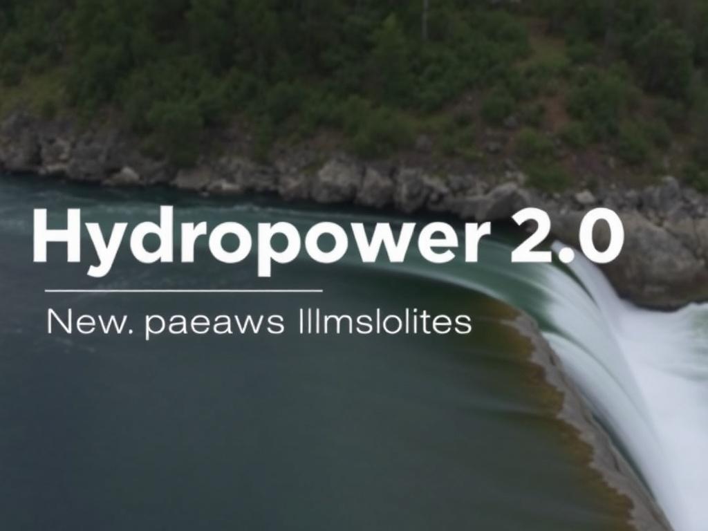 Hydropower 2.0: Next-Gen Water Energy Solutions